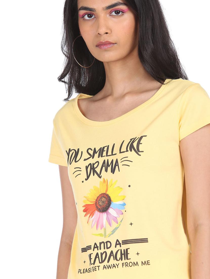 round neck graphic tee - 18358353 - Zoom Image - 5