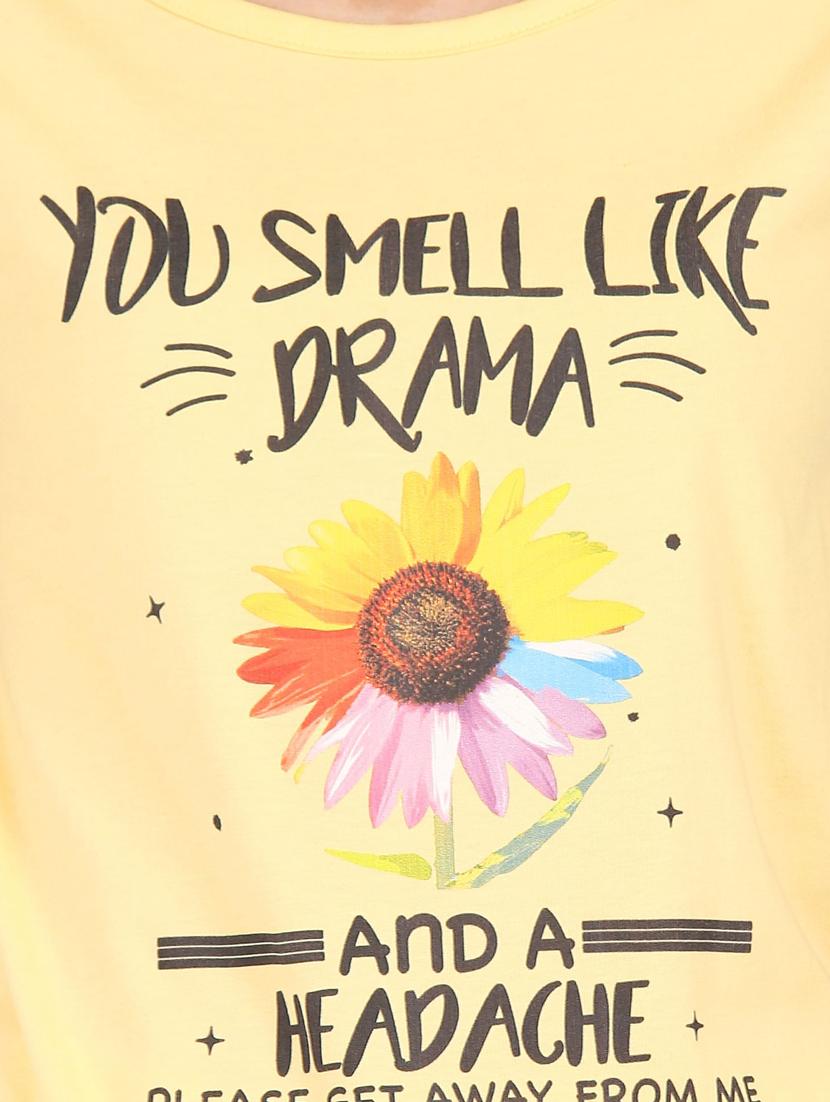 round neck graphic tee - 18358353 - Zoom Image - 6