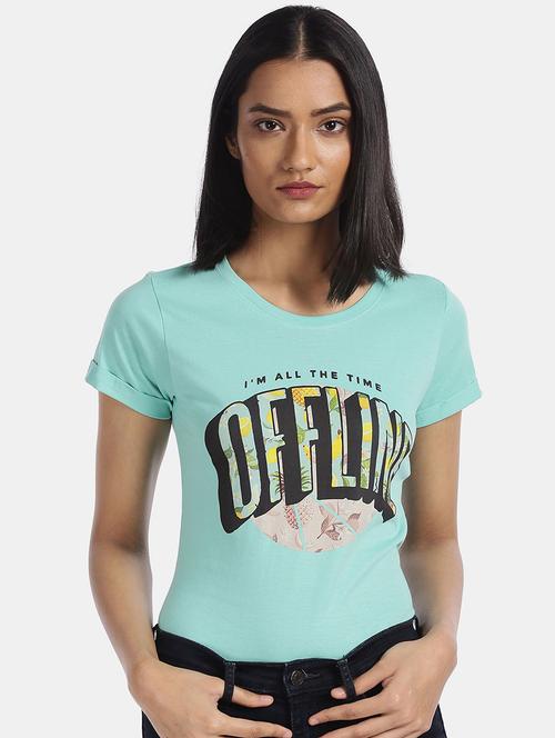round neck graphic tee - 18358517 - Standard Image - 1