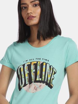 round neck graphic tee - 18358517 - Standard Image - 4