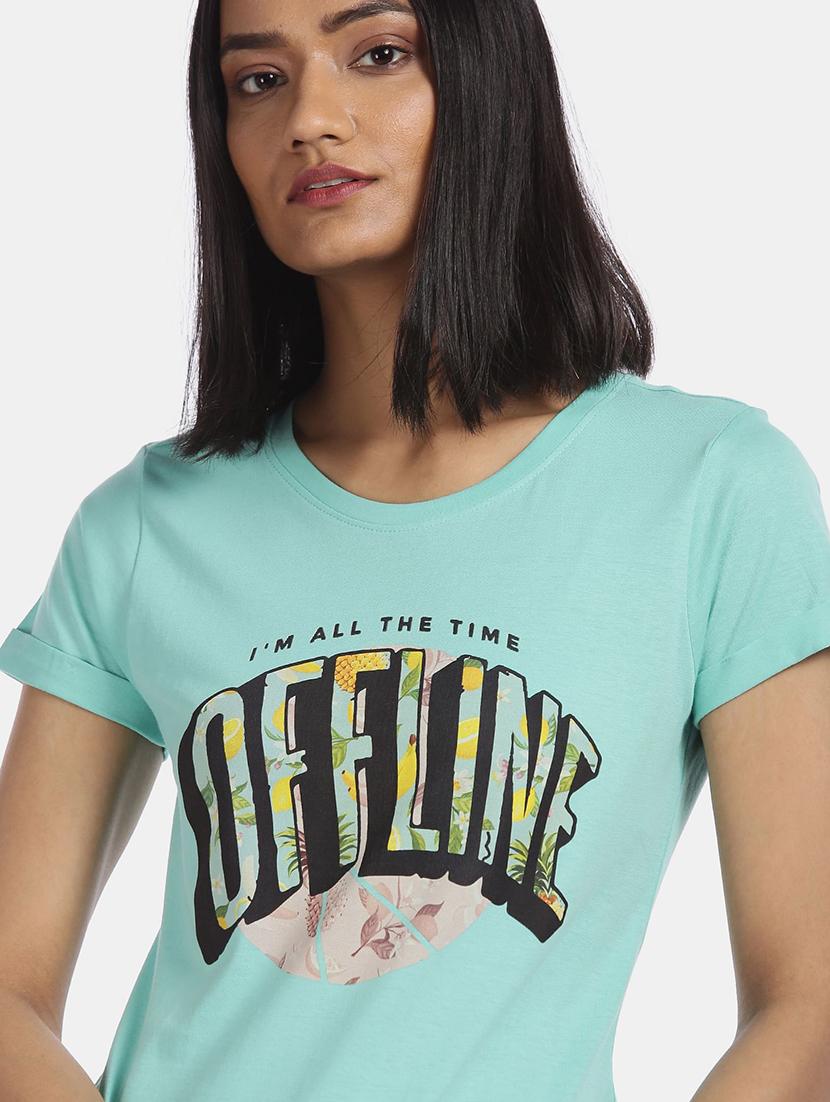 round neck graphic tee - 18358517 - Zoom Image - 4
