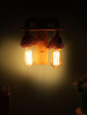 newtangled natural wood wood wall lights - 18358869 - Standard Image - 2