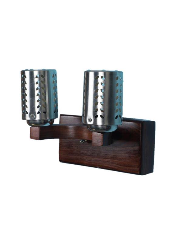 large brown wood wall light - 18358892 - Zoom Image - 6