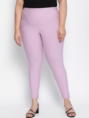 pink solid jegging - 18359131 - Standard Image - 3