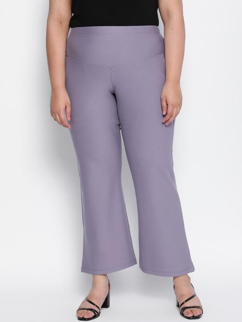 purple solid jegging - 18359134 - Standard Image - 1