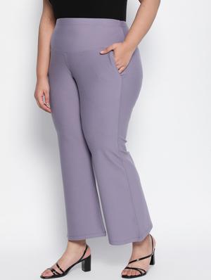 purple solid jegging - 18359134 - Standard Image - 3