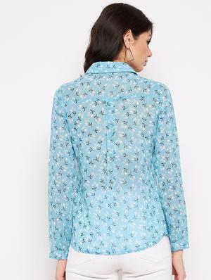 long sleeved printed shirt - 18359154 - Standard Image - 3