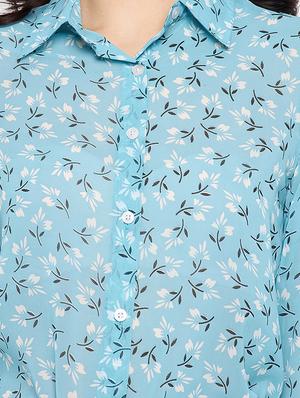 long sleeved printed shirt - 18359154 - Standard Image - 5