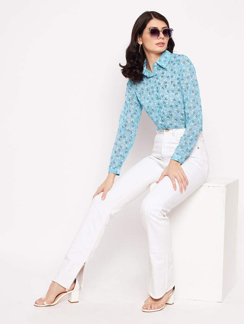 long sleeved printed shirt - 18359154 - Zoom Image - 4