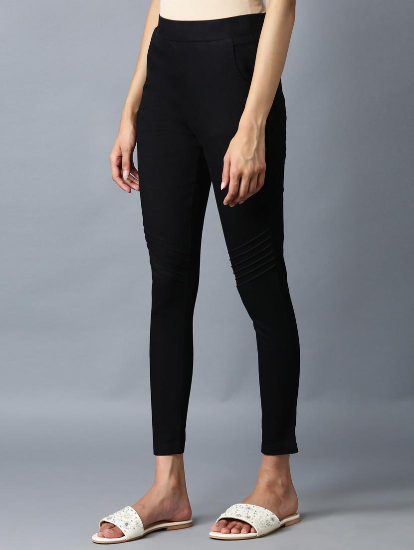 mid rise solid jegging - 18359271 - Zoom Image - 3