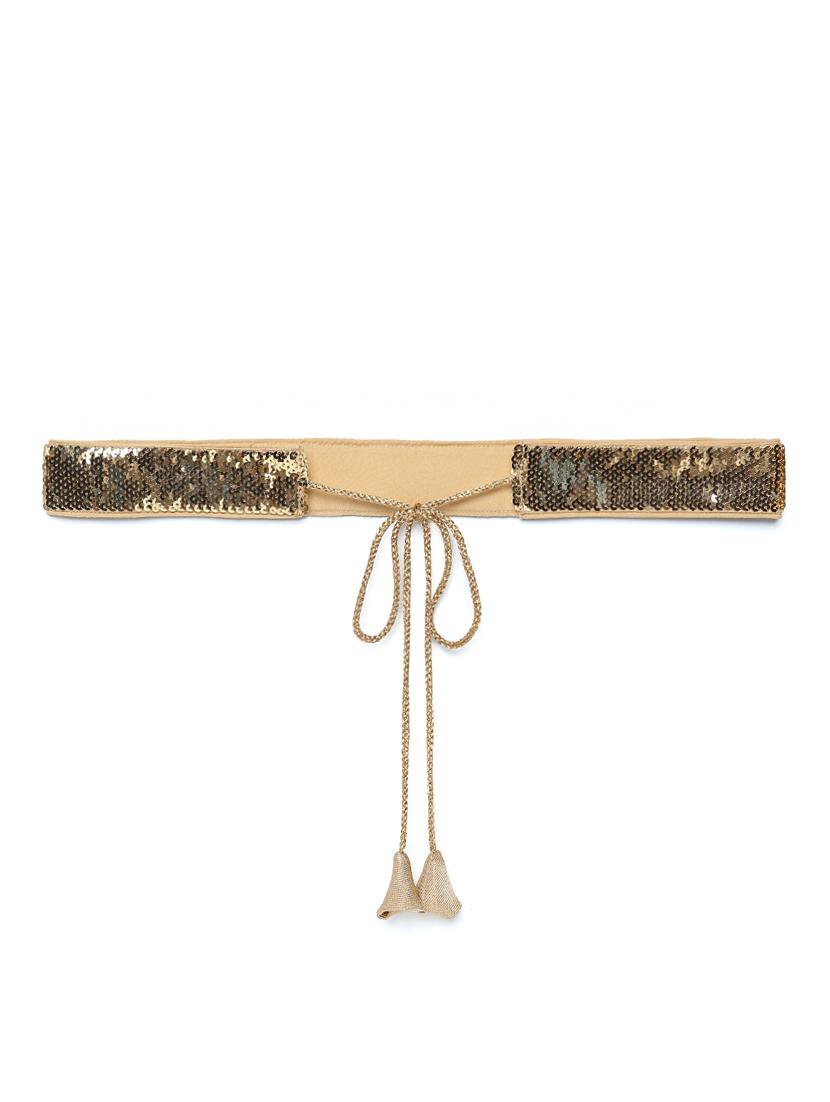 gold embellished waist belt - 18359378 - Zoom Image - 2