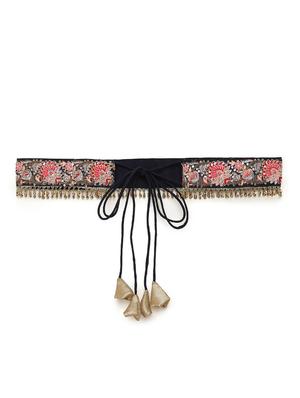 blue embellished waist belt - 18359398 - Standard Image - 2