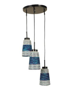 ideal black iron cluster hanging - bulb not included - 18359675 - Standard Image - 5