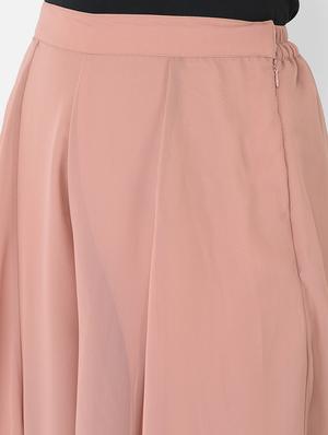high rise solid flared palazzo - 18360221 - Standard Image - 6