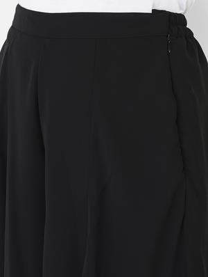 high rise solid flared palazzo - 18360222 - Standard Image - 6