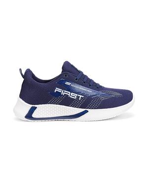 blue lace up sport shoe - 18360711 - Standard Image - 2