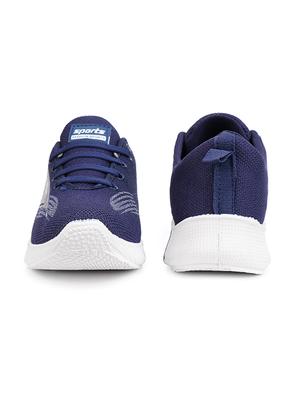 blue lace up sport shoe - 18360711 - Standard Image - 3