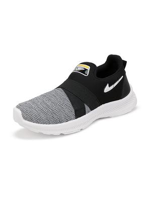 black slip on sport shoe - 18360721 - Standard Image - 2