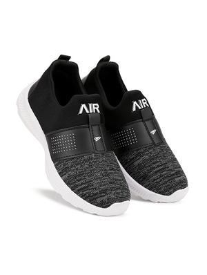 men grey slip on sport shoes - 18360722 - Standard Image - 3