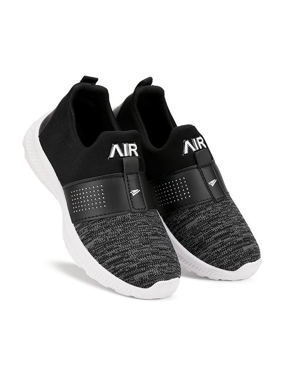 men grey slip on sport shoes - 18360722 - Zoom Image - 3