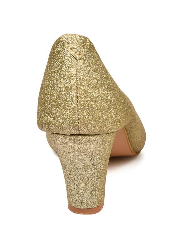 beige synthetic slip on pumps - 18361484 - Zoom Image - 3