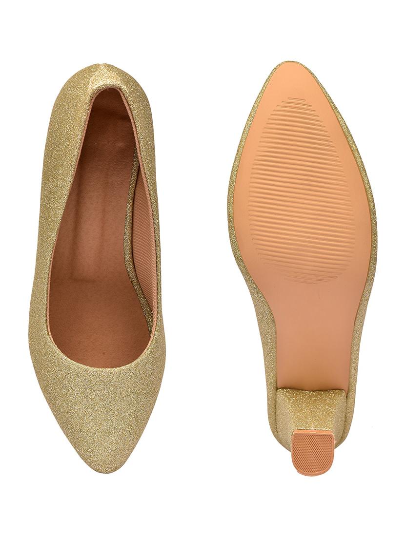 beige synthetic slip on pumps - 18361628 - Zoom Image - 6