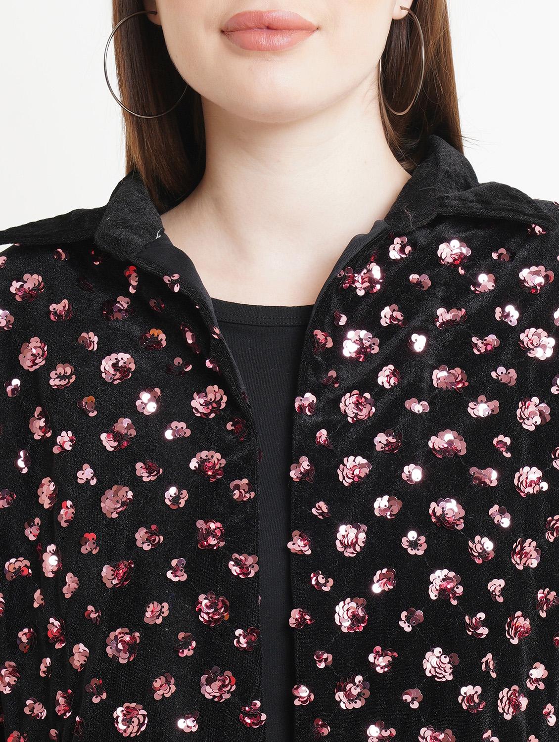 long sleeved sequence shrug - 18363219 - Zoom Image - 5