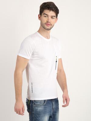 white solid t-shirt - 18363333 - Standard Image - 3