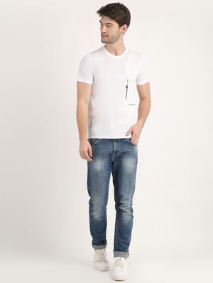 white solid t-shirt - 18363333 - Standard Image - 6