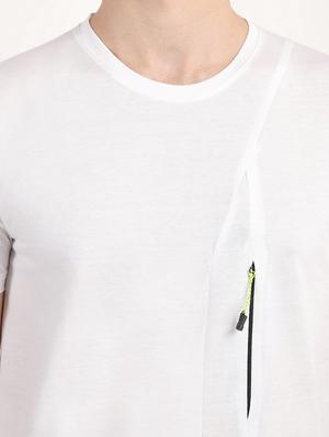 white solid t-shirt - 18363333 - Standard Image - 7