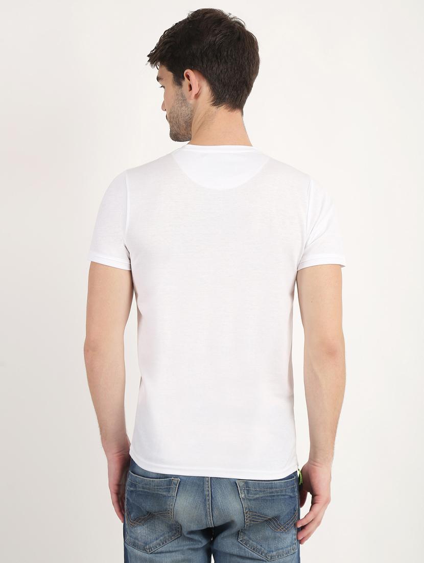 white solid t-shirt - 18363333 - Zoom Image - 4