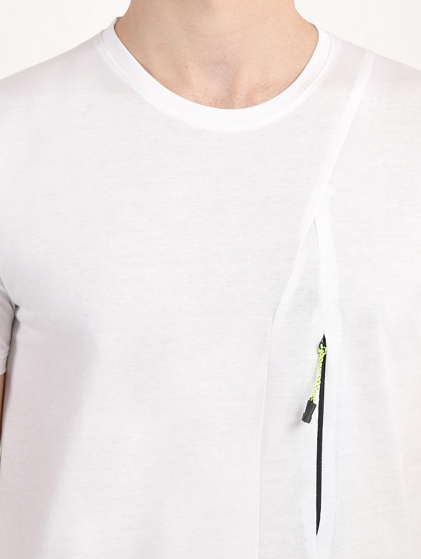 white solid t-shirt - 18363333 - Zoom Image - 7
