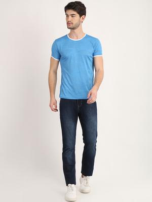 light blue camouflage polo t-shirt - 18363359 - Standard Image - 6