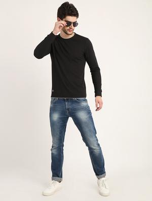 black solid t-shirt - 18363362 - Standard Image - 5