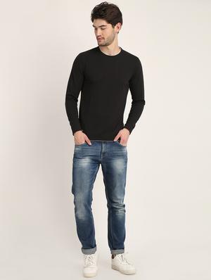 black solid t-shirt - 18363362 - Standard Image - 6