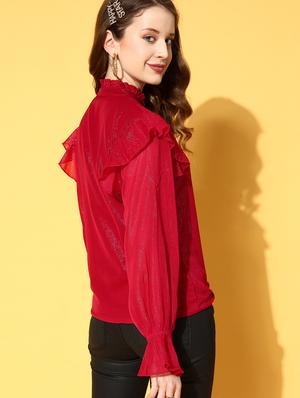 long sleeved solid regular shirt - 18363473 - Standard Image - 3