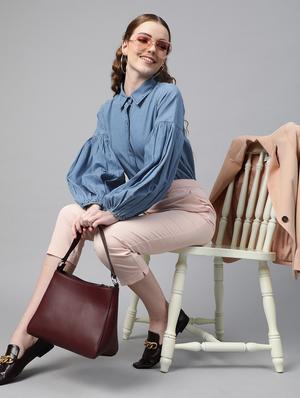 long sleeved solid regular shirt - 18363481 - Standard Image - 4