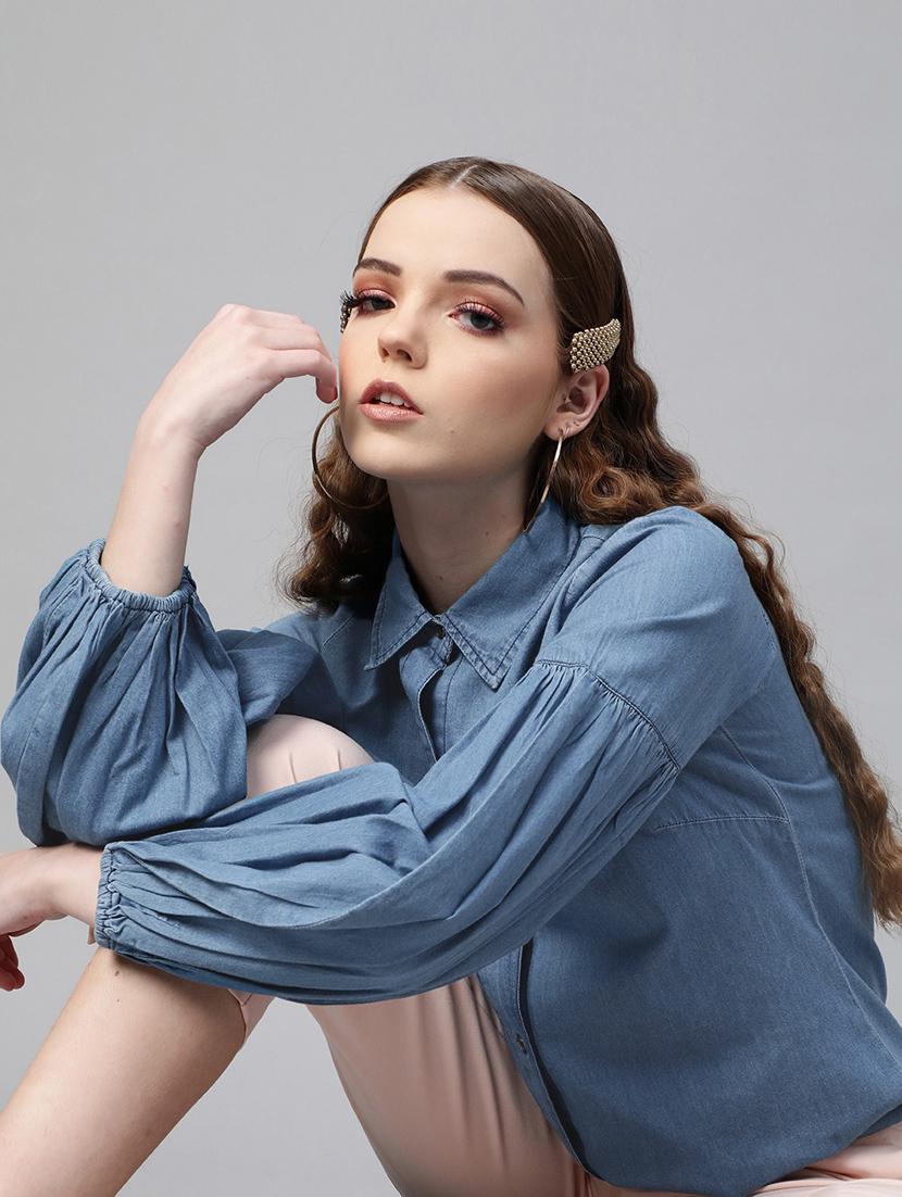 long sleeved solid regular shirt - 18363481 - Zoom Image - 2