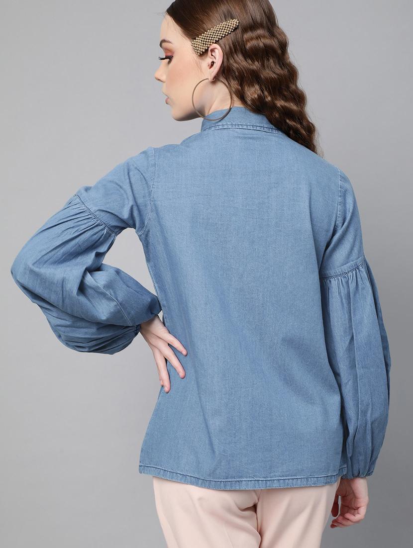 long sleeved solid regular shirt - 18363481 - Zoom Image - 3