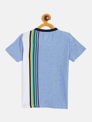 blue printed t-shirt - 18366111 - Standard Image - 2