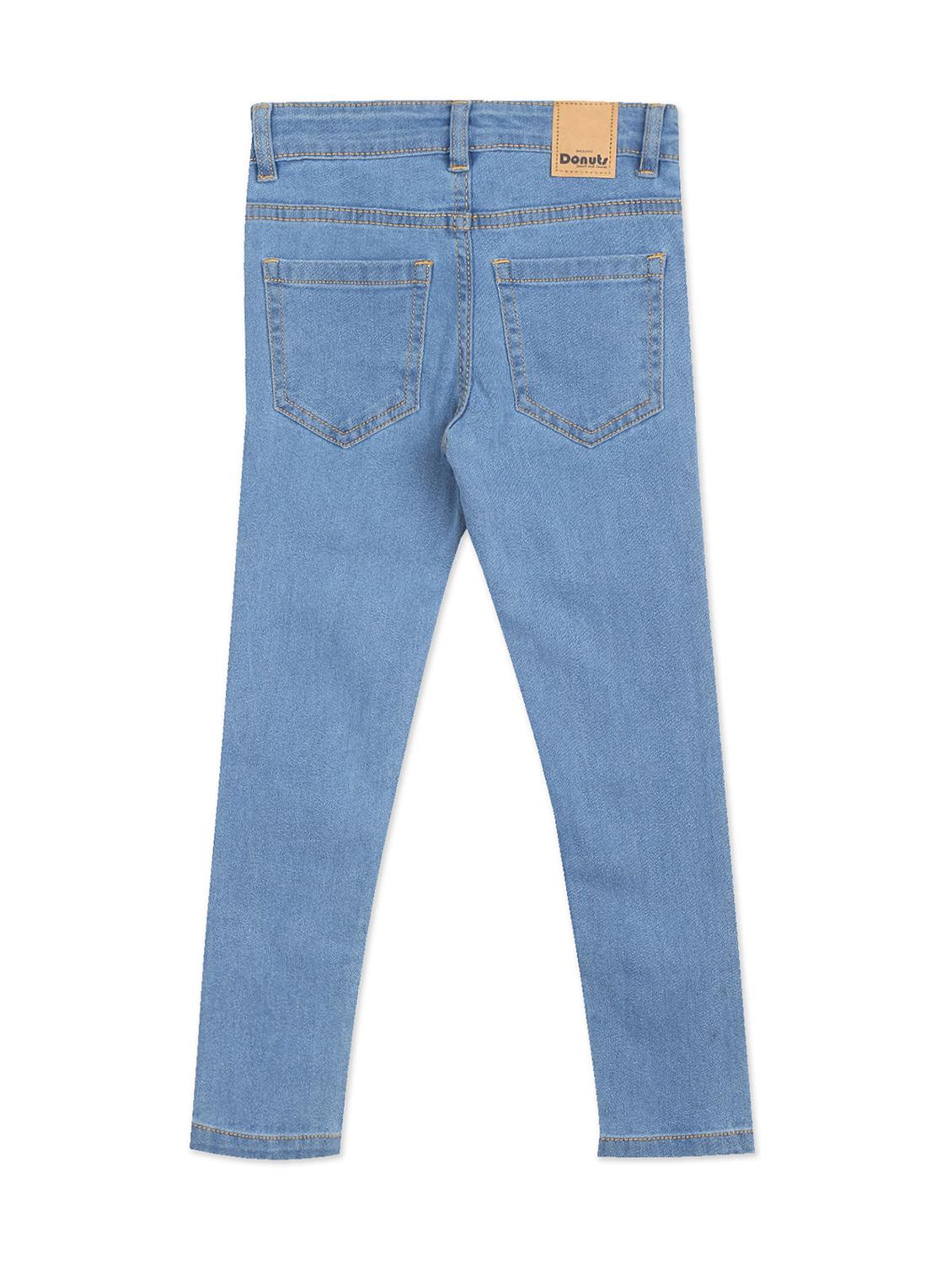 girls blue washed jean - 18366330 - Zoom Image - 2