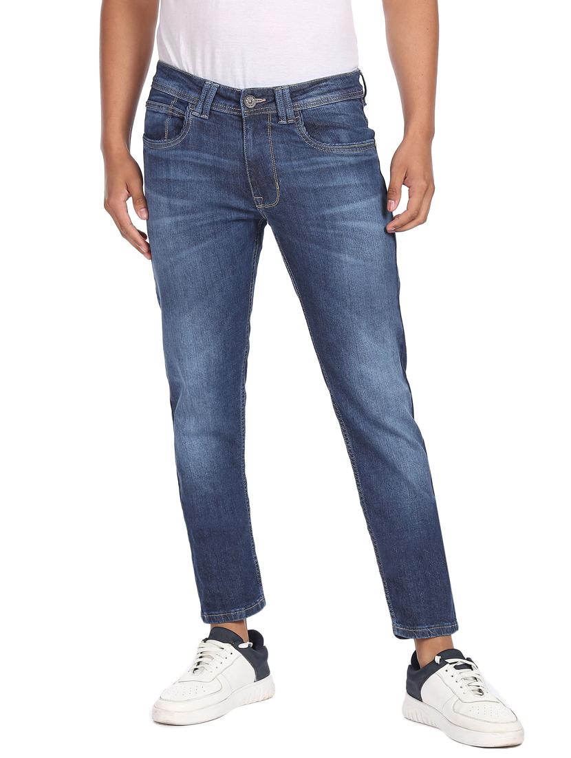 blue light washed denim jean - 18366445 - Zoom Image - 2