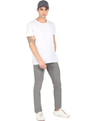 grey light washed denim jean - 18366451 - Standard Image - 5