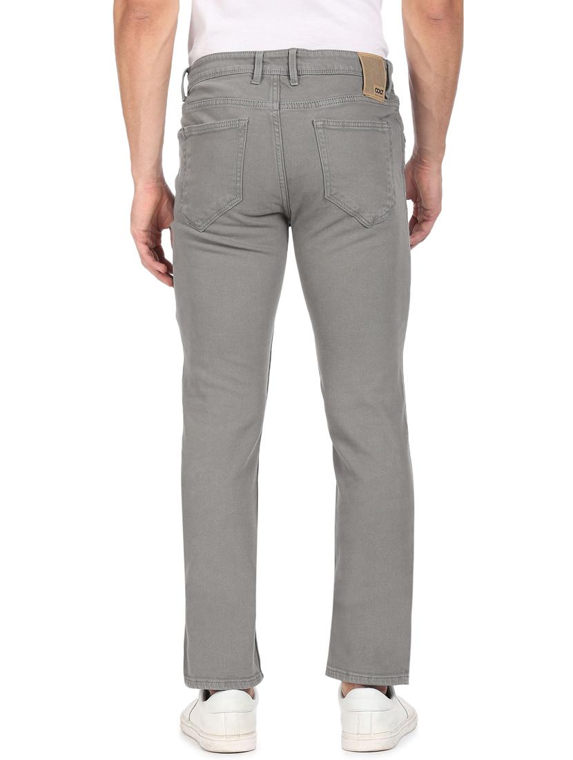 grey light washed denim jean - 18366451 - Zoom Image - 4