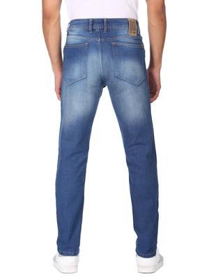 blue light washed denim jean - 18366489 - Standard Image - 4