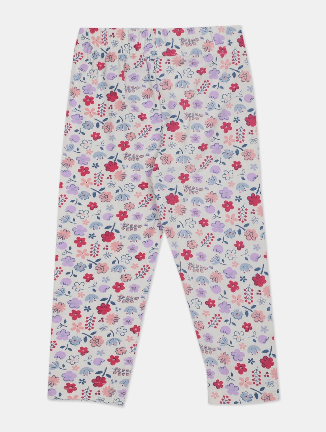 white printed legging - 18366571 - Zoom Image - 2