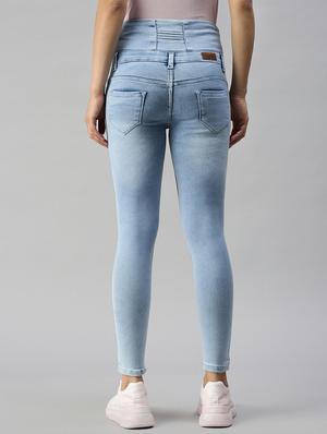 high-rise washed denim jean - 18366948 - Standard Image - 3
