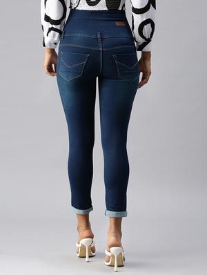 high-rise washed denim jean - 18366951 - Standard Image - 3