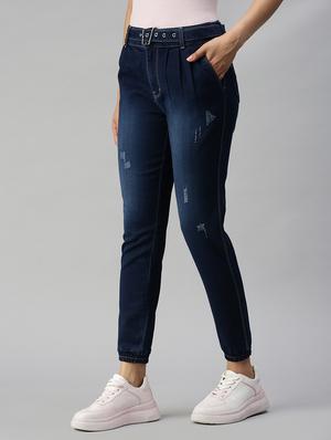 high-rise washed denim jean - 18366953 - Standard Image - 2