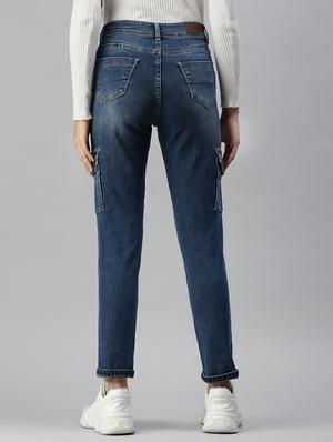 high-rise washed denim jean - 18366965 - Standard Image - 4